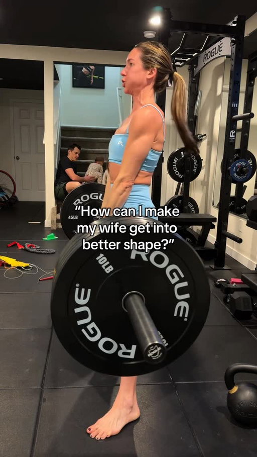 I get asked this more times than I’d like to admit… 

First off, you can’t “make” anyone do anything. 

Unfortunately, some women don’t want it bad enough for themselves and will never change their ways…

But many women simply don’t have enough support to make health & fitness a priority.

So @ hubbies & partners, what can YOU do to make her pursuit easier? 

Humble yourself. Ask better questions, get better answers, change will follow. 

#fitmom #kettlebellworkout #workoutsforwomen #athomeworkout #fitfam