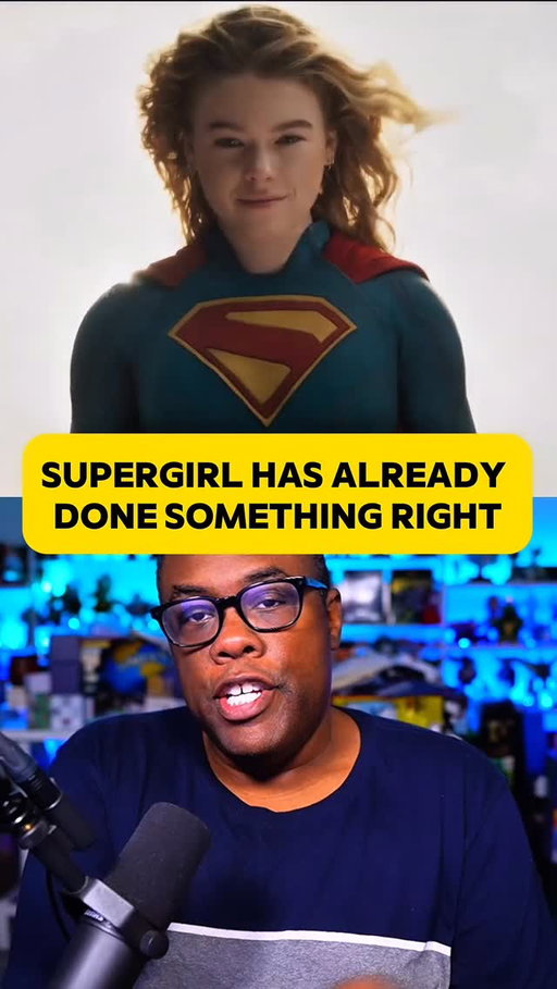 Supergirl already doing something right from her cameo appearance to this movie. @supergirl @dcofficial @superman @jamesgunn #supergirl #superman #dcu #dcuniverse #dcmovies