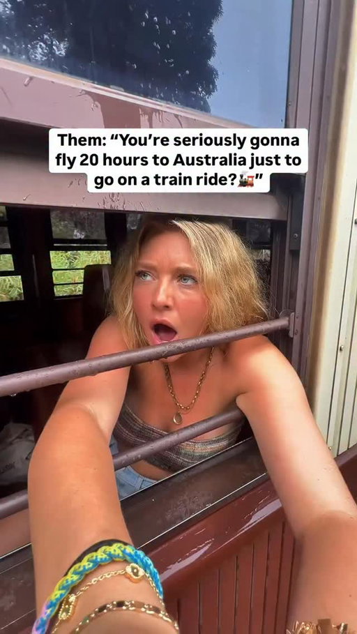 most beautiful train ride in the world 🤯🚂 you need to add this to your travel bucket list!

📍Location: Cairns, Australia 

Scenic trains, train rides