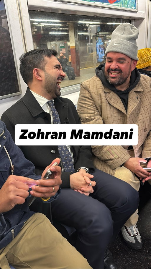 My guy @zohrankmamdani is locked in to the @usmnt! 🇺🇸

Watch/Listen to the full subway ride with the NYC Mayor-Elect on The Cooligans Podcast 🎧📺