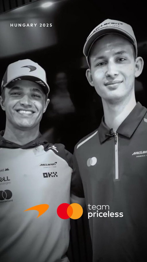 Mastercard is taking the @mclaren F1 Team’s most passionate fans on the ride of a lifetime, behind-the-scenes and deeper into racing than ever before.

And qualifying is now open! Post your fandom video using #MastercardContest and enter for the opportunity to join #TeamPriceless at the link in bio.

NoPurchNec. Open to Mastercard World, World Elite & World Legend cardholders as of 12/12, in 50 US/DC & Canada (excl. QC), age of majority. Ends 12/23. 1 prize for Canada, 3 prizes for US, ARV $5K USD. Odds of winning depend on entry caliber. Rules and Entry Details: priceless.com/teammiami