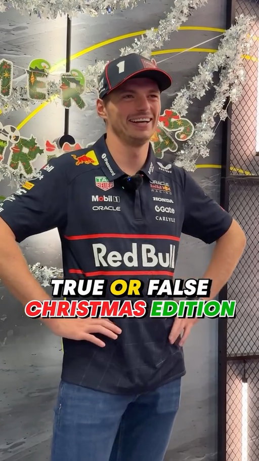 True or false: Max is secretly Santa in disguise 🎅

#F1 #RedBullRacing