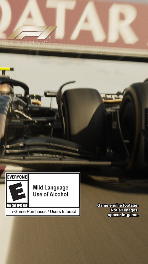 Stream F1® The Movie on Apple TV now. Then, recreate the action for yourself with 50%* off the Chapter Scenarios content for F1® 25, with six moments to play out, each inspired by the film. Available now on PlayStation®5 console. *Offer ends Jan 7; may vary or change, see retailer for details. Requires F1 25 (sold separately)