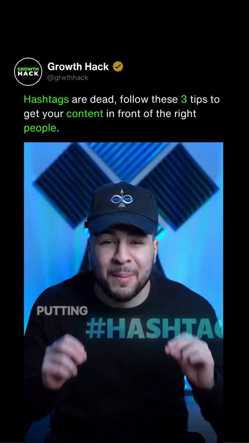 Hashtags are dead, follow these 3 tips to get your content in front of the right people.

bryanfahim