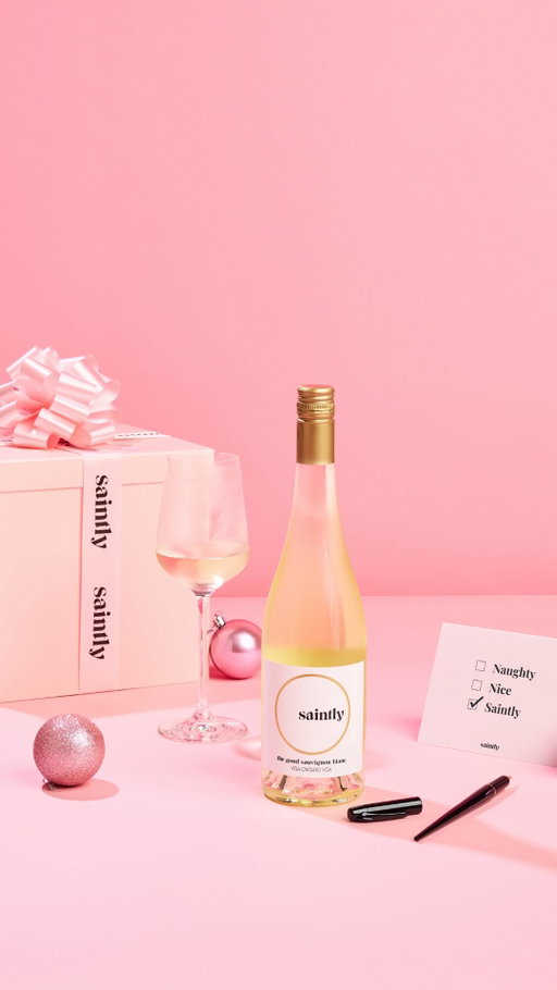 great at gifting, bad at wrapping 🎀

gift the good sauvignon blanc this holiday season— available in ON, BC, AB + NFLD.

•⁠
⁠
#Saintly #OntarioWine #vqawine #BCWine #FreshWines #sippingontario #torontofoodie #torontolifestyle #vancouverfoodie #lcbo #winerackcanada #winelover #albertafood #torontolife #bcwinegoals #winefun