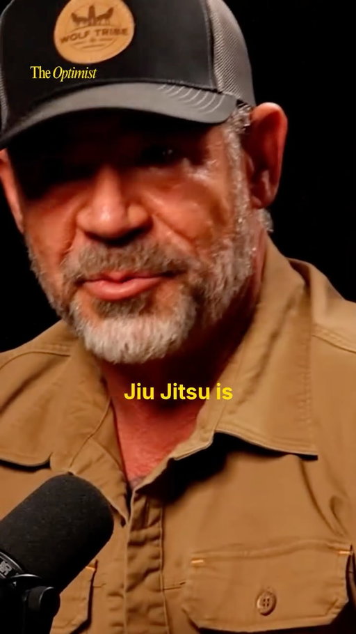 Jiu jitsu isn't just a sport. It's a kinship system.⁣
⁣
When you're learning lethal technology - how to break and kill other humans - trust becomes mandatory. Safety becomes sacred. Honor becomes everything.⁣
⁣
That's why jiu jitsu professors call it "domestication" when a white belt walks in. It's an initiation process. They want to see what you do under stress. They regulate. They correct.⁣
⁣
Roll too hard? Now you roll with Bruno. And you learn real quick.⁣
⁣
Jiu jitsu is exploding right now because it's one of the few places men go and think: "Oh. This is what I've been missing."⁣
⁣
It's like seeing for the first time. Your soul works for the first time.⁣
⁣
Modern masculinity needs modern initiation.