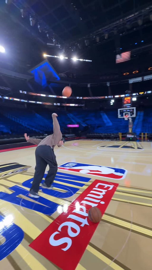 Getting ready for the @playstation NBA Creator Cup in Vegas 👀

Tune in to watch me try this shot in the game! 8PM PT on NBA YouTube and the NBA App.