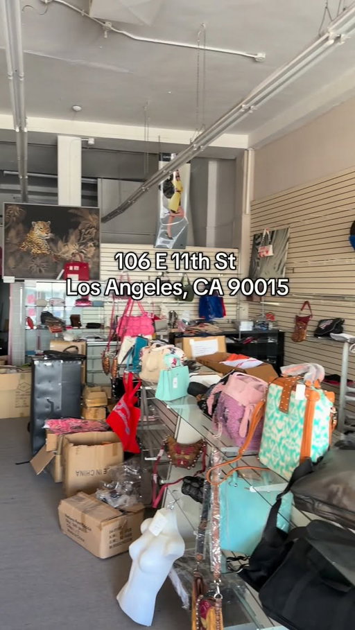 $5 handbag heaven in DTLA!!!!👜💸✨