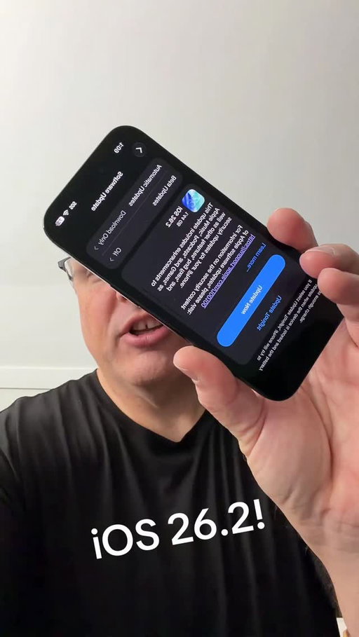 iOS 26.2 is here with over 35 new features and updates. Full video on the #zollotech YouTube channel. #ios262 #apple iphone