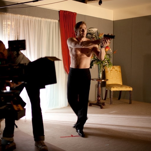 In July 2005, the first Bond screen tests were held under the codename Destiny. A second round followed in September under Alcazar. 72 names were linked to the role before Daniel Craig auditioned on September 29. He originally auditioned for James Bond with two scenes: Bond’s first meeting with Vesper Lynd, and the scene from FROM RUSSIA WITH LOVE where Bond first encounters Tatiana in his hotel room.