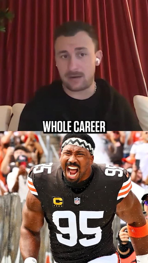One time for Myles Garrett. @glorydazepod