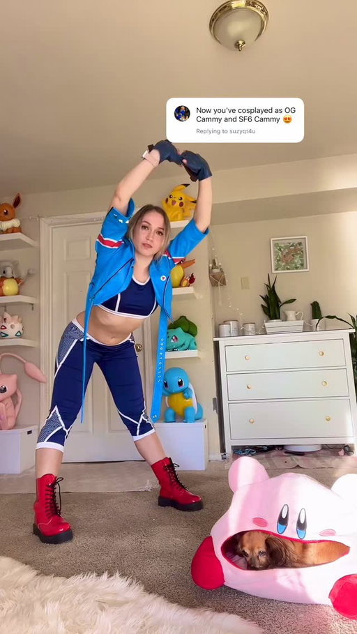 But we all know which Cammy cosplay gets the most engagement 😅 

Than you everyone who sent in your best Street Fighter pickup lines! You sent so many gems that I’ll have to make a whole series 😂

#cammywhite #cammywhitecosplay #cosplaygirls #streetfightercosplay #cosplaygirl