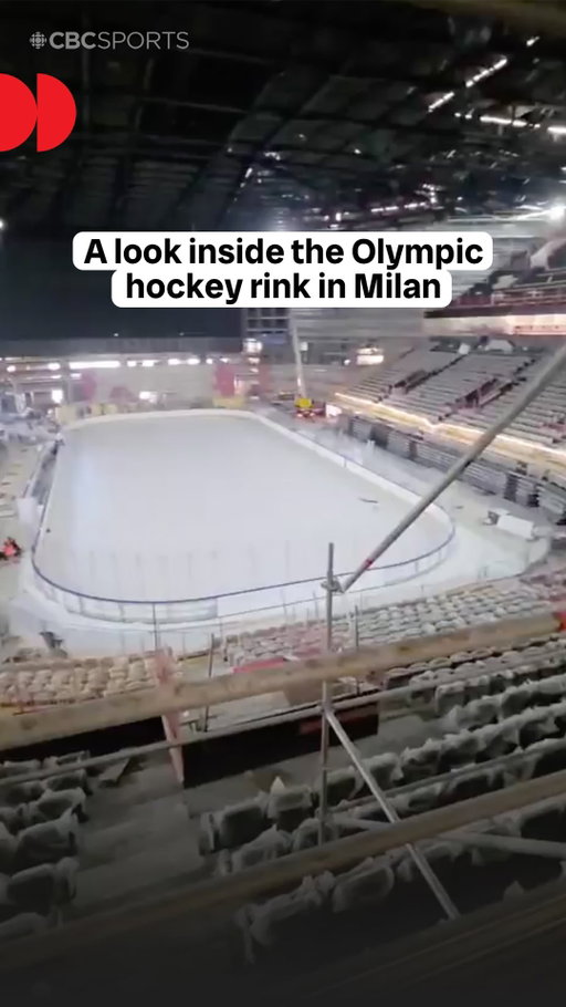 This is the state of the hockey rink with less than 60 days until #MilanoCortina2026 👀

Via @ddreger2016