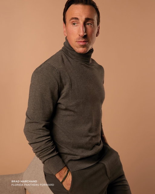Perry Ellis x NHL Winter Classic: Making history in Miami! We’re proud to be an Official Sponsor for the first-ever NHL outdoor game in Florida on January 2nd. Featuring Brand Ambassador and Panthers Forward Brad Marchand in our collection, styled for the victory. © NHL