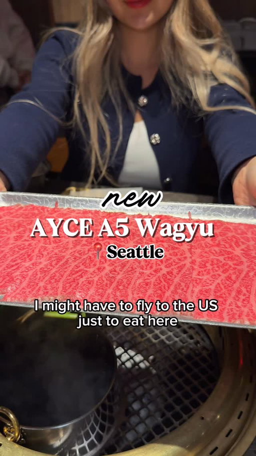 📍 Wagyu Factory Seattle

Wagyu Factory is newly opened in Seattle and it’s the first of its kind (Chubby Group) to offer both Wagyu BBQ + Shabu in one spot!
3 menu options:
1.  BBQ- $49.99(43.99 for members)
2.  BBQ & Shabu-$55.99(49.99 for members)
3.  Ultimate A5 (includes 5 extra A5 cuts)-$75.99(65.99 for members)

They also offer a $58/year Chubby Club membership usable nationwide ❤️ #seattlefood #ayce