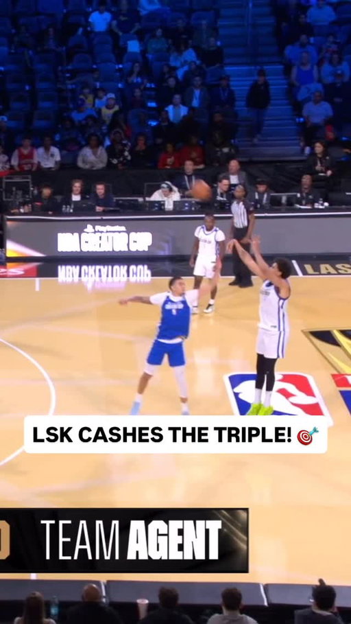 @lsk FROM WAY DOWNTOWN! 😱

Watch the @playstation Creator Cup on NBA YouTube and the NBA App (link in bio) 🚨