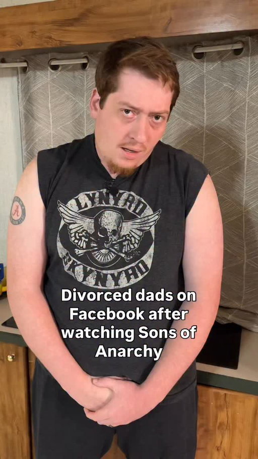 Better respect the alpha daddies.

 #skit #comedy #divorceddads #cringe #sonsofanarchy