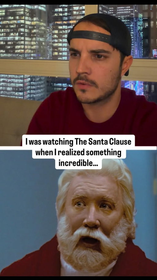I was today years old when I noticed this… 🤯🤯🤯 

#thesantaclause #christmas #disney #movie #reels #like #usa