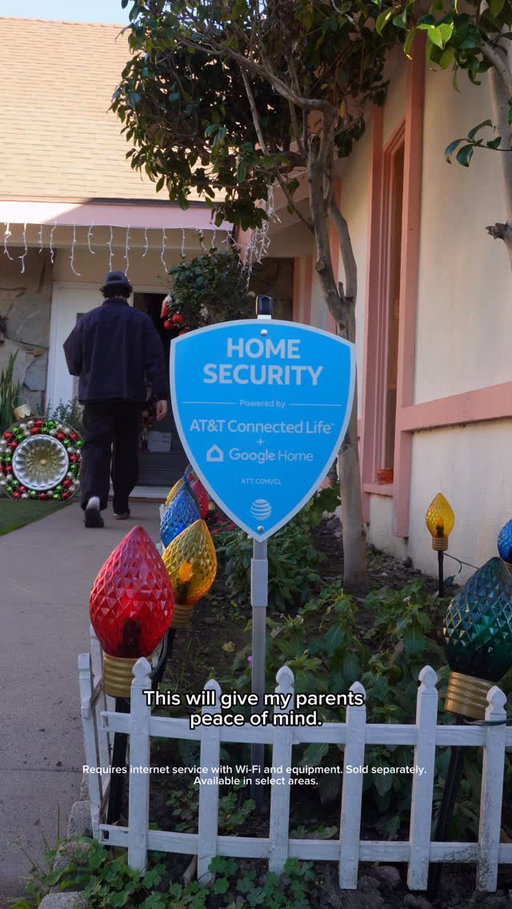 I gifted my parents an AT&T Connected Life with a Google Home starter kit to make life easier. Now they have extra peace of mind and can easily keep track of who’s coming and going. #ad #ATTInfluencer #ConnectedLife