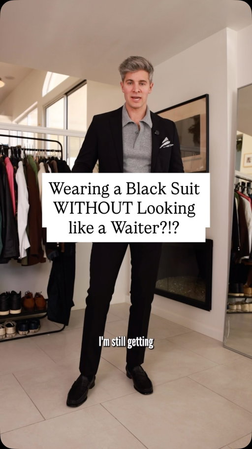 Black suits DO NOT have to be boring! Share with a friend and spread the word.