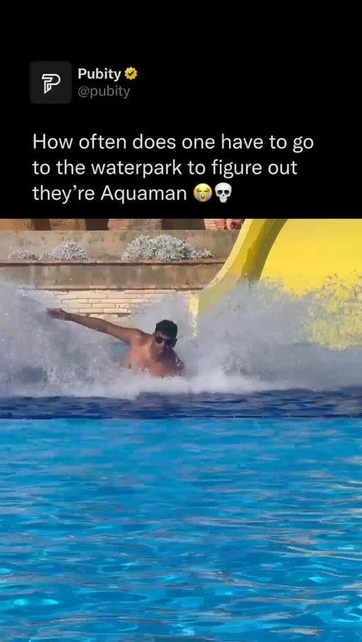 😭

To glide on water, an object or person must move fast enough for lift to form before the water can sink or wrap around them, a phenomenon called hydroplaning. 

For a human, this typically requires speeds of around 30 to 35 mph (48 to 56 km/h), similar to water skiing, where forward motion creates upward pressure that keeps the body on the surface. Below this speed, water behaves like a liquid and you sink, but at high speed it briefly acts more like a solid, allowing you to skim across it.

(The money will be sent to my credit card. via ViralHog)

#surprise