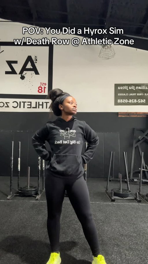 As of today I am 55 days away from running my first ever 10k and 103 days away from competing in @hyroxamerica . I am locked in. I went to @jey_deathrowddd ‘s survive the grind Hyrox sim at @athleticzone214 . This class was INTENSE! I thought I was working out before… lol I wasn’t doing ANYTHING! I see what it is and I’m ready to dig deep. I like who I’m becoming in this and I’m excited to see how this goes. And BIG SHOUT OUT TO THE ORANGE TEAM!! We did what needed to be done.✨🫶🏾