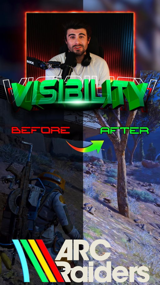 EASY FIX for low light visibility issues in Arc Raiders, especially Night Raids. If you’re not using this yet, I highly suggest you do. It will change your game entirely. Too many people suggesting horrible ways to fix dark maps/shadows. Here’s the real fix… FOLLOW FOR MORE✌🏻
•
•
•
•
•
•
#arcraiders #arc #raiders #arcraidersgame #arcraidersclips #arcraidersgameplay #gaming #fyp #foryoupage