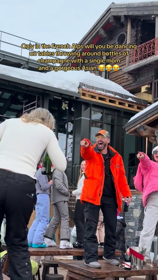Peep the kids in the bad 😂😂 Full French Alps Vlog out now
