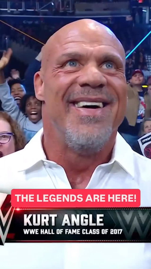 THE LEGENDS ARE HERE TO SEE CENA’s LAST MATCH EVER! 🤩🤩🤩 #SNME