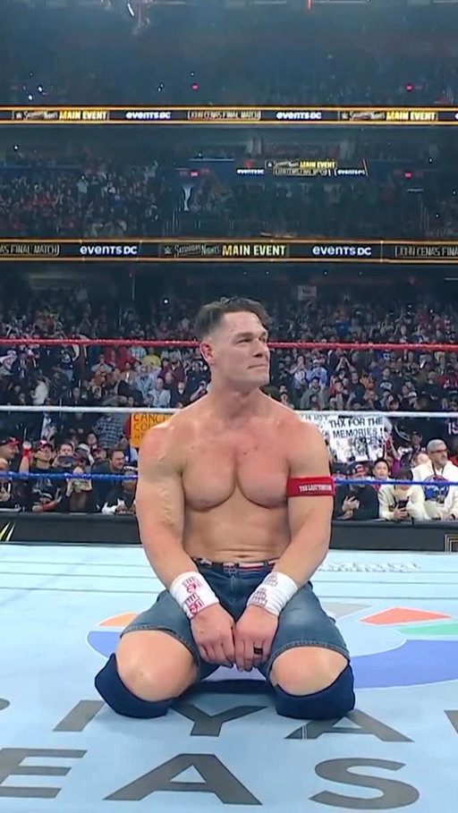 Thank you, @johncena. For everything. 🥹🙏 #SNME