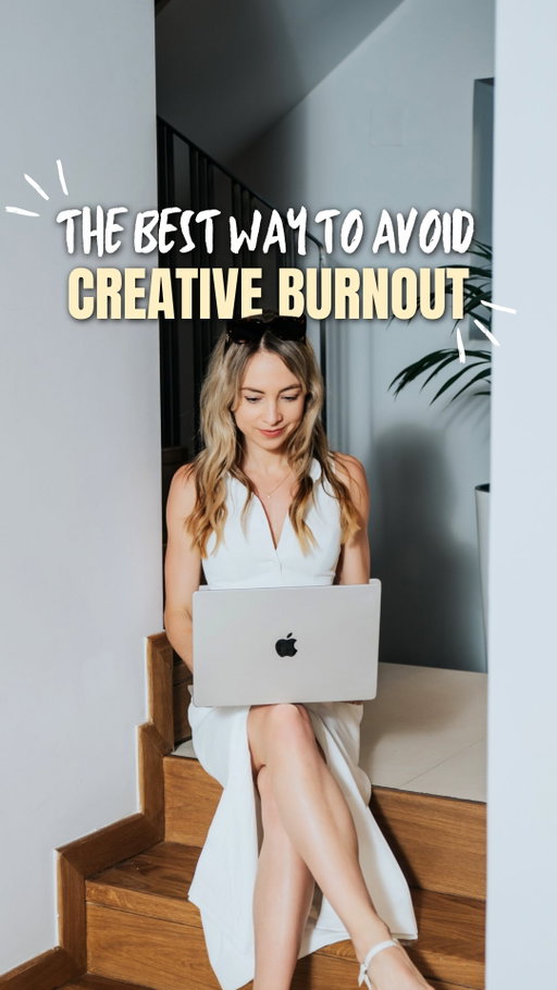 If you’re feeling uninspired, unmotivated or creatively burnout… 

Pause. 
Breathe. 
Give yourself permission to take a break from creating content.

 It may just be the VERY thing you need to regain your spark ⚡️