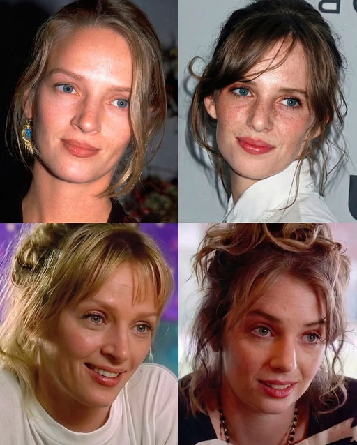 Did you know that Maya Hawke is the daughter of Uma Thurman and Ethan Hawke?

Although she is the child of two cinema icons, Maya’s parents initially didn’t want her to pursue an acting career. However, her talent proved too strong!

As the years passed, Maya’s talent became so undeniable that even Uma Thurman declared: ‘it was inevitable that she would become an actress.’

A detail that always catches fans’ attention is Maya’s incredible resemblance, especially to her mother, Uma Thurman.

The legacy is going strong! 💛