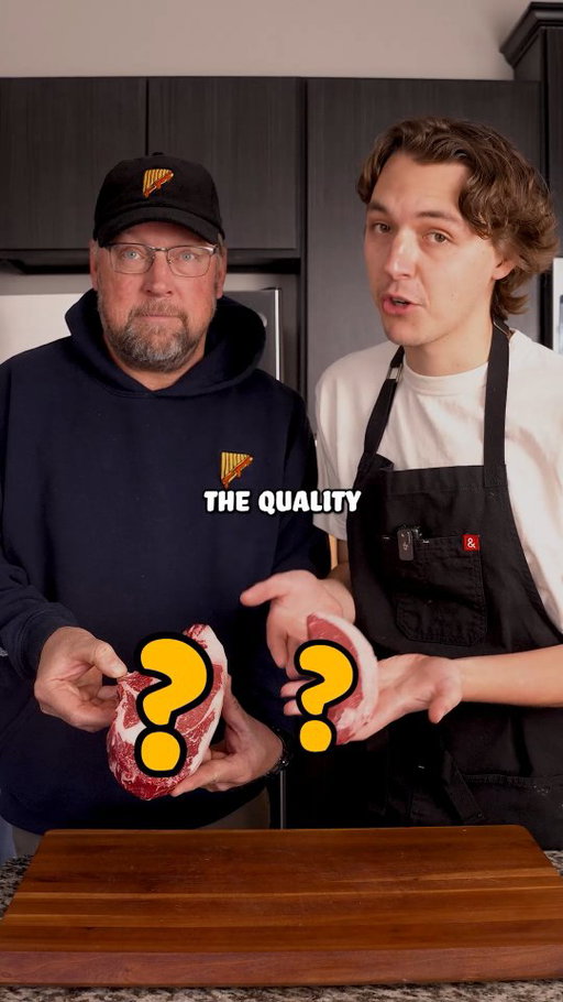 What matters more? The quality of the steak OR the quality of the cook?