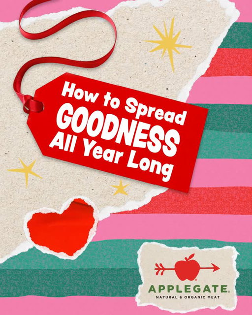 Sharing a meal with people you care about is one of the best parts of the holiday season. ⁠
⁠
Supporting your local food pantry - especially during the holidays – helps people in your community put good food on the table. ⁠
⁠
By entering our 12 Days of Goodness Giveaway*, you’ll have a chance to win a prize pack of products from each brand tagged below. And more importantly, all 12 brands will also donate to the winner’s local @FeedingAmerica partner food bank. ⁠
⁠
A small gesture from @applegate, @justins, @columbusmeats, @horizonorganic, @jovialfoods, @primalkitchenfoods, @kettleandfire, @reesespecialtyfoods, @watkins.1868, @croftersorganic, @bobsredmill, and @alexandrefamilyfarm to help spread the goodness this holiday season. ⁠
⁠
To enter, head to the link in bio or http://www.applegate.com/12daysofgoodness ⁠
⁠
*This giveaway is not endorsed, sponsored by, or affiliated with Instagram. Giveaway begins 12:00 am Eastern Time (“ET”) December 10th 2025, and ends 11:59 pm ET December 21st 2025.