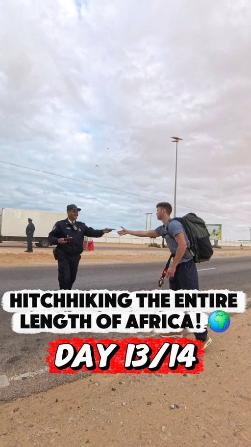 Do you think we got scammed? This was day 13/14 of hitchhiking to South Africa! 🇿🇦

#hitchhiking #adventuretravel #morocco #africa