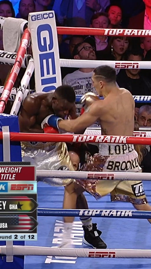 #OnThisDay in 2019, @TeofimoLopez demolished Richard Commey to win his first world title 🏆