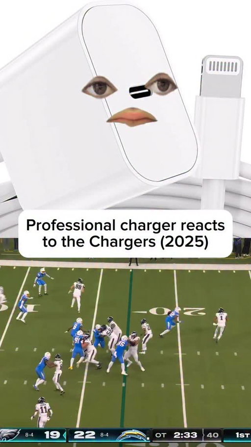 Translation: “Justin Herbert is such a dog”
•
•
#NFL | #comedy | #chargers