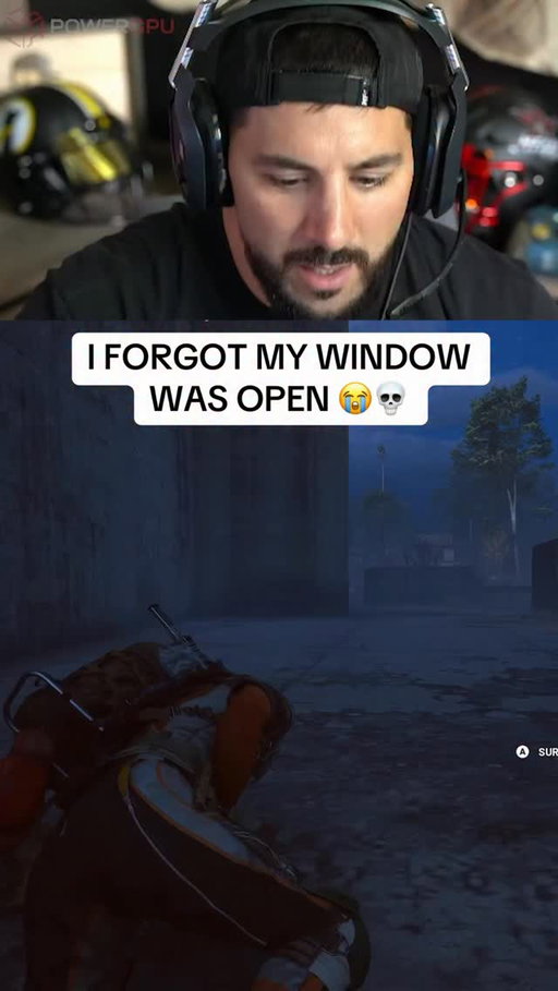 I FORGOT MY WINDOW WAS OPEN 😭💀