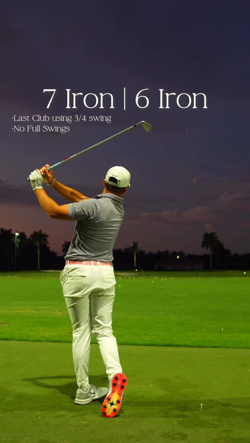 60°-7IR | 6IR - 3IR Swing Differences 
#golf #golfer #golfswing