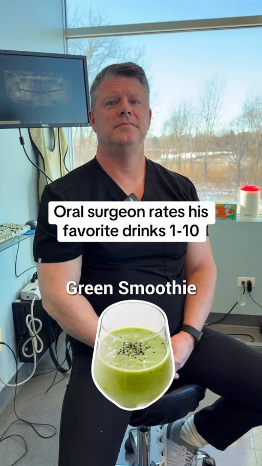 Oral surgeons favorite beverages #reels #oralsurgeons #healthydrink