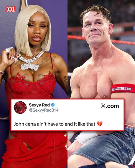 Sexyy Red and Lil Yachty react to John Cena tapping out in his final WWE match against Gunther 🥺

What are your thoughts on John Cena’s retirement match ⬇️ 

🎥 @wwe