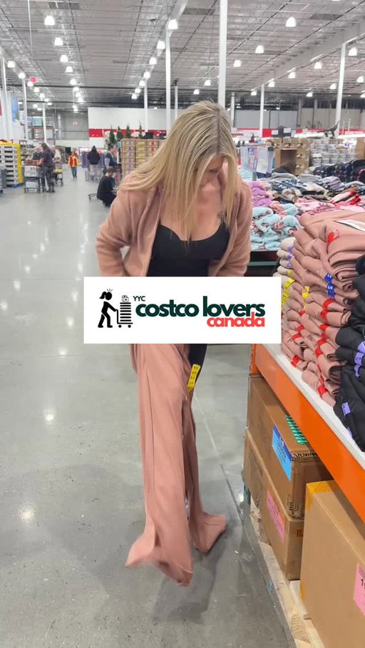 Adidas Wide Leg Pants & Sherpa Jacket at @costco_canada Calgary Heritage on sale until today! with @asomelchuk. I wasn't sure about these pants until Amanda Omelchuk put them on. SO cute, she bought the black and is 5'9
·
·
·
#costco #tinasfavyyc #costcoloverscanada #adidas #widelegpant #sherpajacket