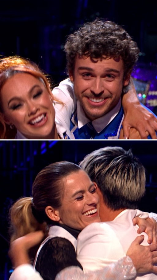 There's no better feeling ✨ Congratulations to George, Alexis, Kaz and Carlos our first #Strictly 2025 Finalists! 🫶