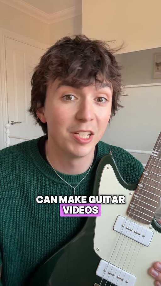 Ever wondered how to make high quality guitar videos for social media with proper, recorded audio, but iPhone video? Well, I’ve been asked a million times how to do it so I figured I should show you all! 🤘 You will need…

- A computer/laptop
- A guitar (I’m using a Hartwood Drifter from @gear4music)
- A guitar lead (also from Gear4Music)
- An audio interface (I’m using the SubZero again from Gear4music)
- A phone
- Audio recording software (I use GarageBand in this video)
- Video editing software (I use CapCut in this video)

I really hope this helps! I’d love to see more of you making guitar videos just like I do, mainly so I can steal your content ideas 🫶

#guitarist #homerecording #guitarvideo #musician #guitarriff