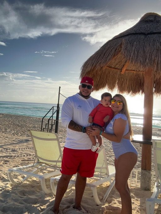 creating family memories in paradise 🏝️ ☀️ #cancunvacations #travelingwithatoddlerisnojoke