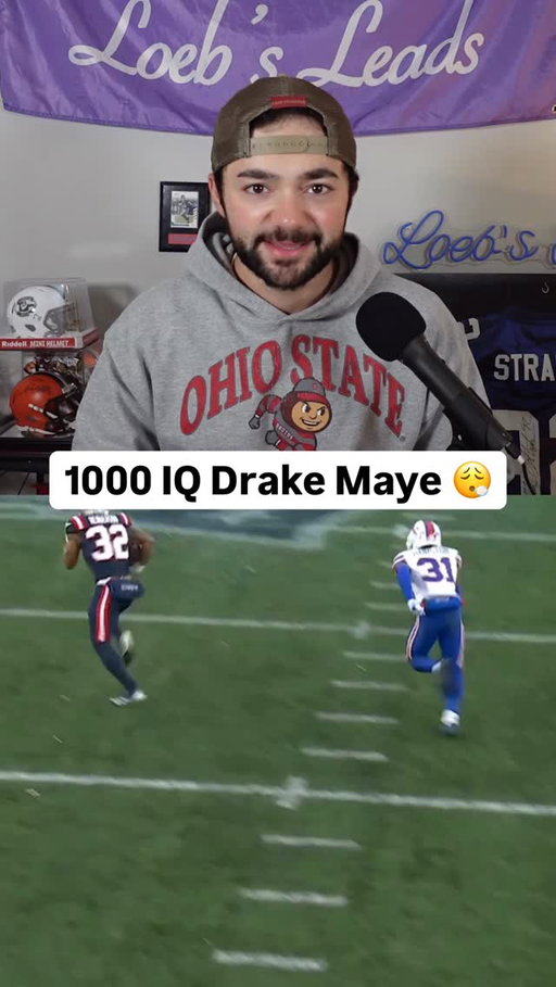 Drake Maye’s Hustle is CRAZY 🤯🤯 #nfl #football #newenglandpatriots #patriots #drakemaye