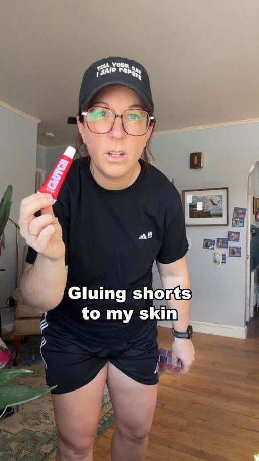 It seemed like a gimmick product to me when I first saw it but on dry skin and normal activity, this Clutch Glue stuff worked well at keeping my shorts from riding up my thighs. It comes off super easy even with cold water but I still need to test if it can withstand sweat and humidity 😈 would you glue your clothes to your skin?
@clutch_glue