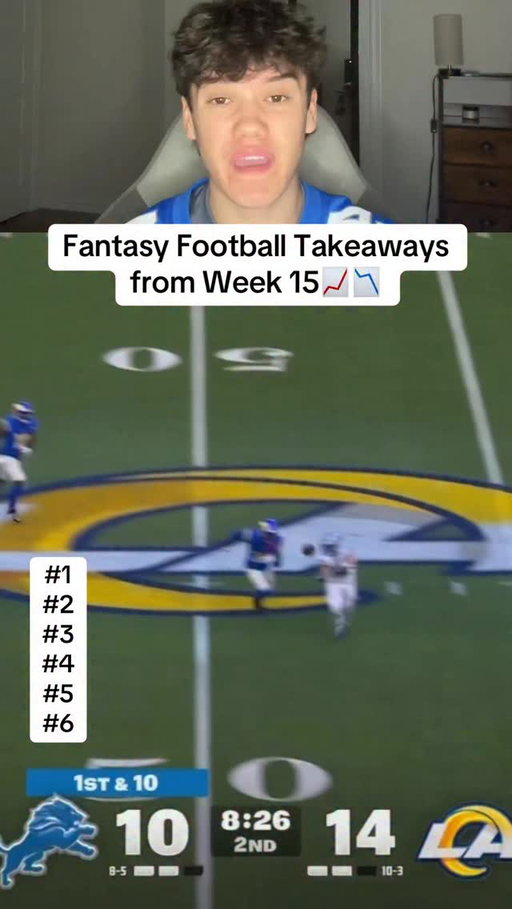 Everything has changed after Week 15😬📉📈 #fantasyfootball #fantasyfootballadvice #fantasyfootballtips