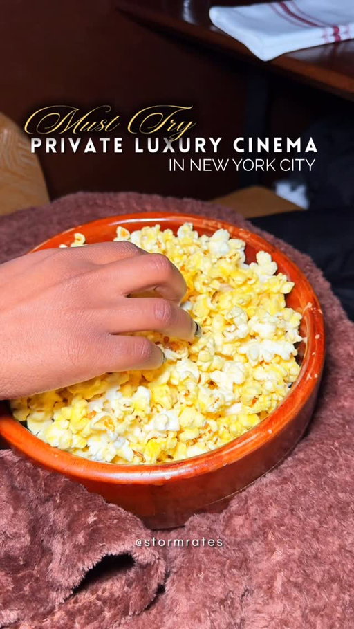 NYC’s Must-Try Private Luxury Cinema! Sign Me Up! 🍿🎬

@metrocinema is a NEW private luxury cinema that you must check out in NYC. You can rent a private rooms in the cinema for you and your guest (2-20 people), catch a movie plus enjoy a customize ment for dinner and unlimited drinks! ✨

Overall this restaurant gets a SR Rating: A! A true 5-star dinner + movie experience in NYC! Luxury, intimate, and elevated, this spot offers high-end, multi-course dining inside your own private movie screening room 🍽️

The ambiance was flawless, from the bar to the seating to the private screening rooms. The food, service, and vibe made this a 10/10 experience. Perfect for date night, birthdays, anniversaries, and celebrations 💕🎉 One of the best things to do in NYC.

Want to find out more? Check this out.
🎬 Pick your movie, date & time
🍽️ Customize your dining menu
🎟️ Choose your private suite & guest count
🥂 Select cocktails or alcohol-free options
Your experience includes apps, mains, dessert, wine, two signature cocktails, and popcorn 🍿🥂
📍131 8th Ave, New York, NY 10011

Follow @stormrates for more restaurant recommendations in NYC 🗽

Would you try this? Like & Save for later! ⬇️

#nycdatenight #nycrestaurants #luxurydining #privatedining #movienightnyc #thingstodoinnyc #nycfoodie #datenightidea #uniqueexperience #finediningnyc #nycexperience #nycexplore #tryitordiet #reels #nyc #stormrates #privatecinema #movienight #privatescreening #funwithfood #nycactivities
.
.
.
Private Luxury Cinema, Fun Things To Do In NYC, Movie Night, Date Night, NYC