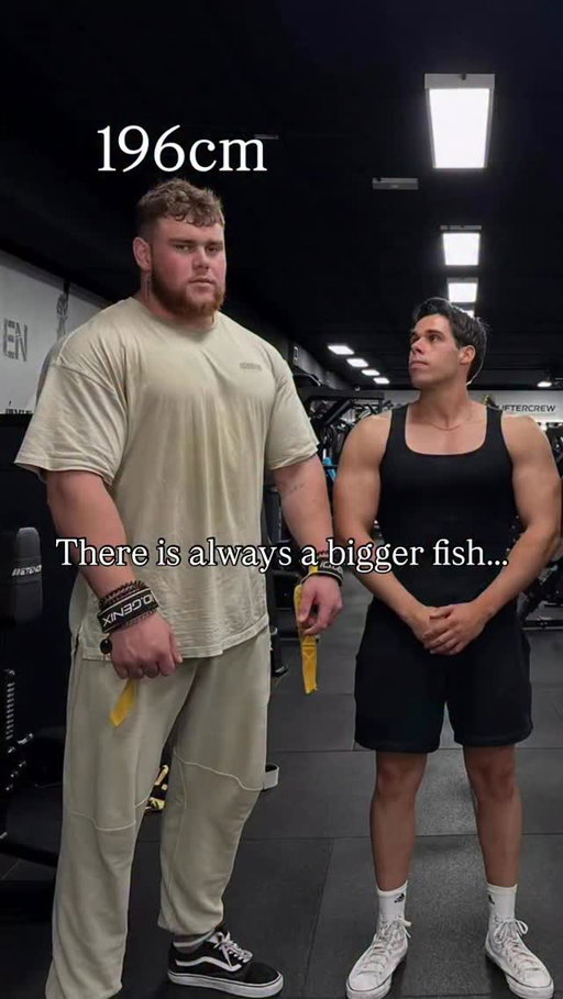 Today I got brutally mogged by @thedutchgiant 💀

-

#gymmotivation #gymtok #fitness #bodybuilding